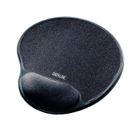 ESSELTE Mauspad Gel-Rest, schwarz 67563