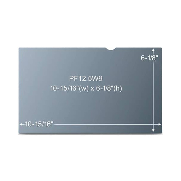 3M Blickschutzfilter Standard 12,5 Zoll schwarz