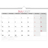 ZETTLER Monatsterminkalender 2027, 29,7 x 21 cm, 1M 1S...