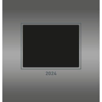 AlphaEdition Bastelkalender 2024 silber 21x29,7cm