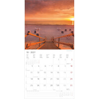 ALPHA Bildkalender Seeblick, 30 x 60 cm, 1M 1S 107601