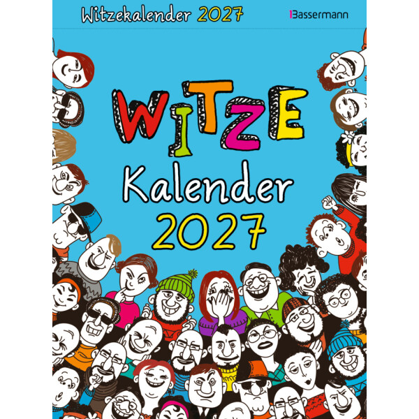 BASSERMANN Abrei&szlig;kalender Witze, 16,5 x 22 cm 15340