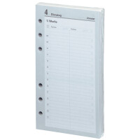 bsb Ersatzkalendarium Kompakt, A6, 1 Tag 1 Seite