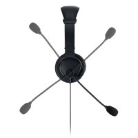 KENSINGTON Kopfhörer HiFi mit Mikrofon, USB-C-Anschluss, Kunstlederbezug, schwarz K97457WW