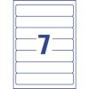 AVERY Zweckform Ordner-Etiketten, A4 mit ultragrip, 38 x 192 mm, 10 Bogen 70 Etiketten, weiß
