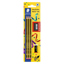 STAEDTLER Bleistift Noris 120, HB, gelb- schwarz, 3...