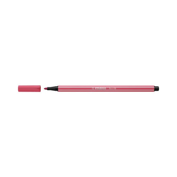 STABILO Fasermaler Pen 68, 1 mm, erdbeerrot