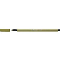 STABILO Fasermaler Pen 68, 1 mm, schlammgrün
