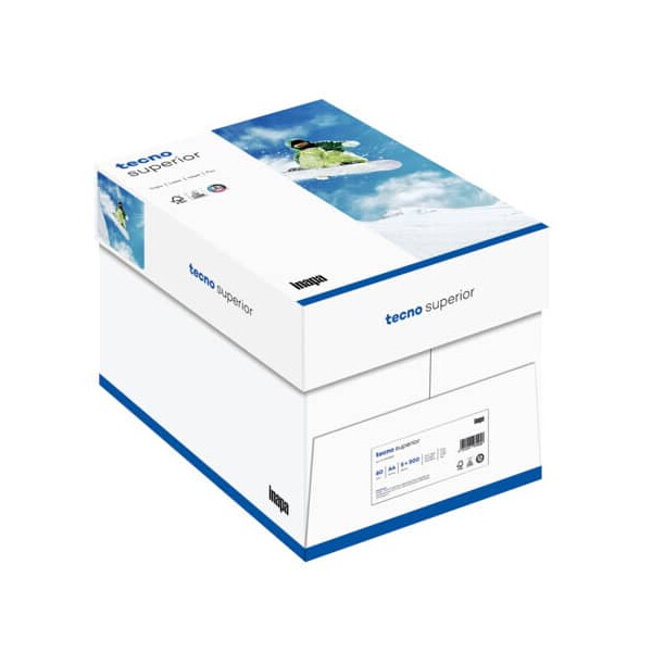TECNO Kopierpapier Superior, A4, 80g m&sup2;, 500 Blatt, wei&szlig;