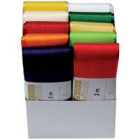 Goldina Basic Taftband 40mmx3m fbg so farbig sortiert