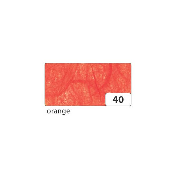folia Strohseide 47x64cm orange