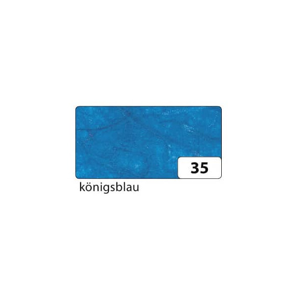 folia Strohseide 47x64cm königsblau
