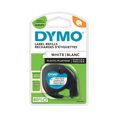 Dymo Original DirectLabel-Etiketten Polyester weiss (91221,S0721660)