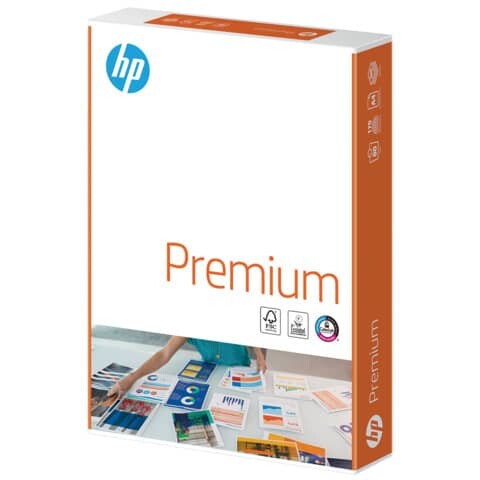 HP Kopierpapier Premium, A4, 80g m², 500 Blatt, weiß