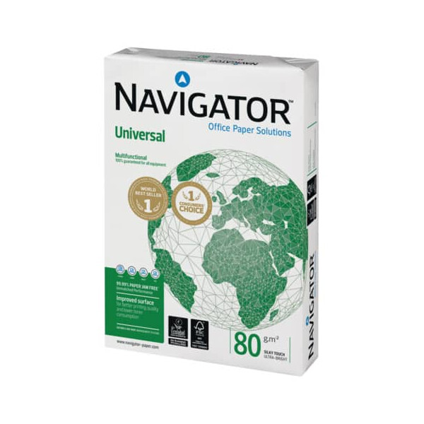 Navigator Kopierpapier Universal, A3, 80g m², 500 Blatt, weiß