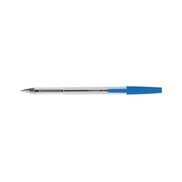 Q-Connect Kugelschreiber M blau Einweg