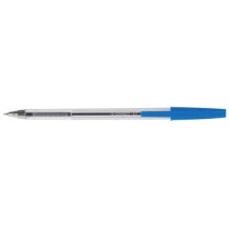 Q-Connect Kugelschreiber M blau Einweg