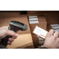 DIGITUS 2D Barcode Handscanner, 200 Scans Min., grau