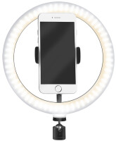 LogiLink Smartphone-Ringlicht, Durchmesser: 200 mm