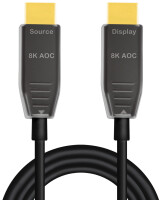 LogiLink HDMI AOC Hybrid Glasfaserkabel, 8K 60Hz, 10 m