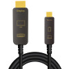 LogiLink USB 3.2 AOC Hybrid Glasfaserkabel, 4K 60Hz, 10 m