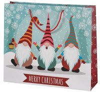 SUSY CARD Weihnachts-Geschenktüte "Wichtel...