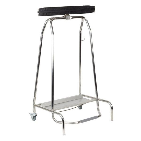 APS M&uuml;llsackst&auml;nder QUICKSTEP, 120 Liter, silber