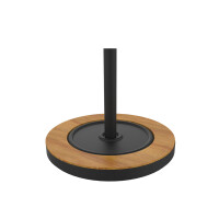 UNILUX Garderobenständer BORA BAMBOO, weiß-bambus