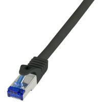 LogiLink Patchkabel Ultraflex, Kat.6A, S FTP, 10 m, blau