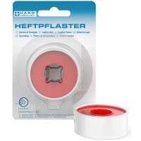 HARO Heftpflaster, beige, 25 x mm x 5,0 m