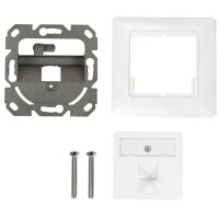 LogiLink Unterputzdose für Keystone-Module, 2-fach,...