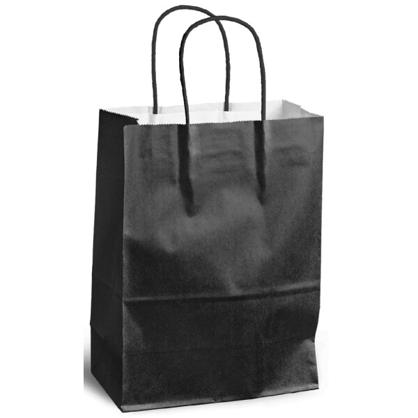 MAILmedia Papier-Tragetasche mit Kordel, 15,7 Liter, weiß