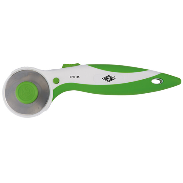 WEDO Rollmesser Comfortline mit Klingenschutz,apfelgr&uuml;n wei&szlig;