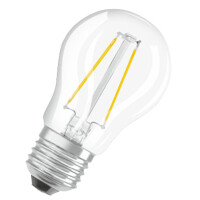 OSRAM LED-Lampe PARATHOM CLASSIC P, 1,5 Watt, E27, klar
