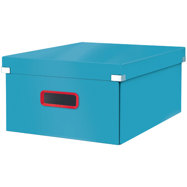 LEITZ Ablagebox Click & Store Cosy M, blau