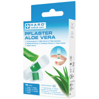 HARO Pflaster-Strips "Aloe Vera", transparent,...