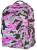 WHEEL BEE Freizeit-Rucksack Generation Z, Camouflage pink