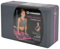 SCHILDKRÖT Yoga Block, 200 g, grau pink