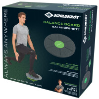 SCHILDKRÖT Balance-Board Fitnesskreisel, grün...
