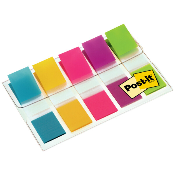 Post-it Haftmarker Index Mini, 11,9 x 43,2mm, Standardfarben
