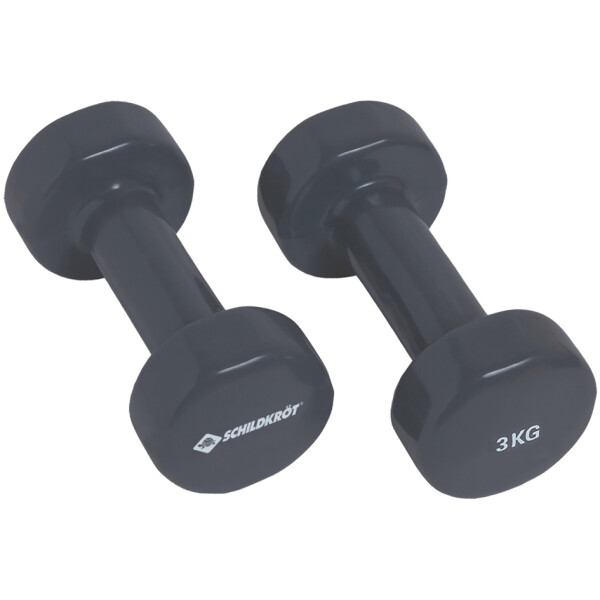 SCHILDKR&Ouml;T Vinyl Hanteln, 1,0 kg Set, gr&uuml;n