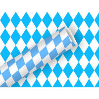 BRAUN+COMPANY Geschenkpapierrolle Bayernraute, 2mx70cm