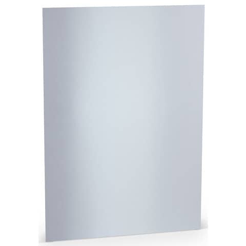RÖSSLER Briefkarte Paperado A4 marble white metallic