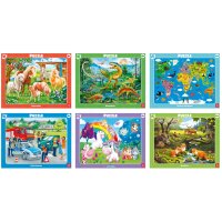 ASS Rahmenpuzzle, 6-fach, sortiert im Display 130012949