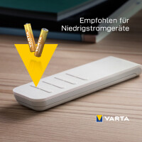 VARTA Alkaline Batterie Longlife, Mignon (AA LR6)