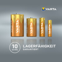 VARTA Alkaline Batterie Longlife, Mignon (AA LR6)