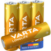 VARTA Alkaline Batterie Longlife, Mignon (AA LR6)
