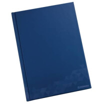 DONAU Notizbuch liniert blau A4 96BL