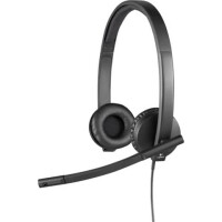 Logitech Headset H570e, Stereo, kabelgebunden, schwarz