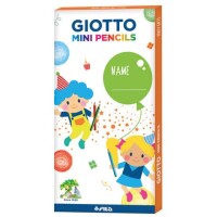 Giotto Farbstiftetui Mini Pencils Party-Set 10x6er-Etuis